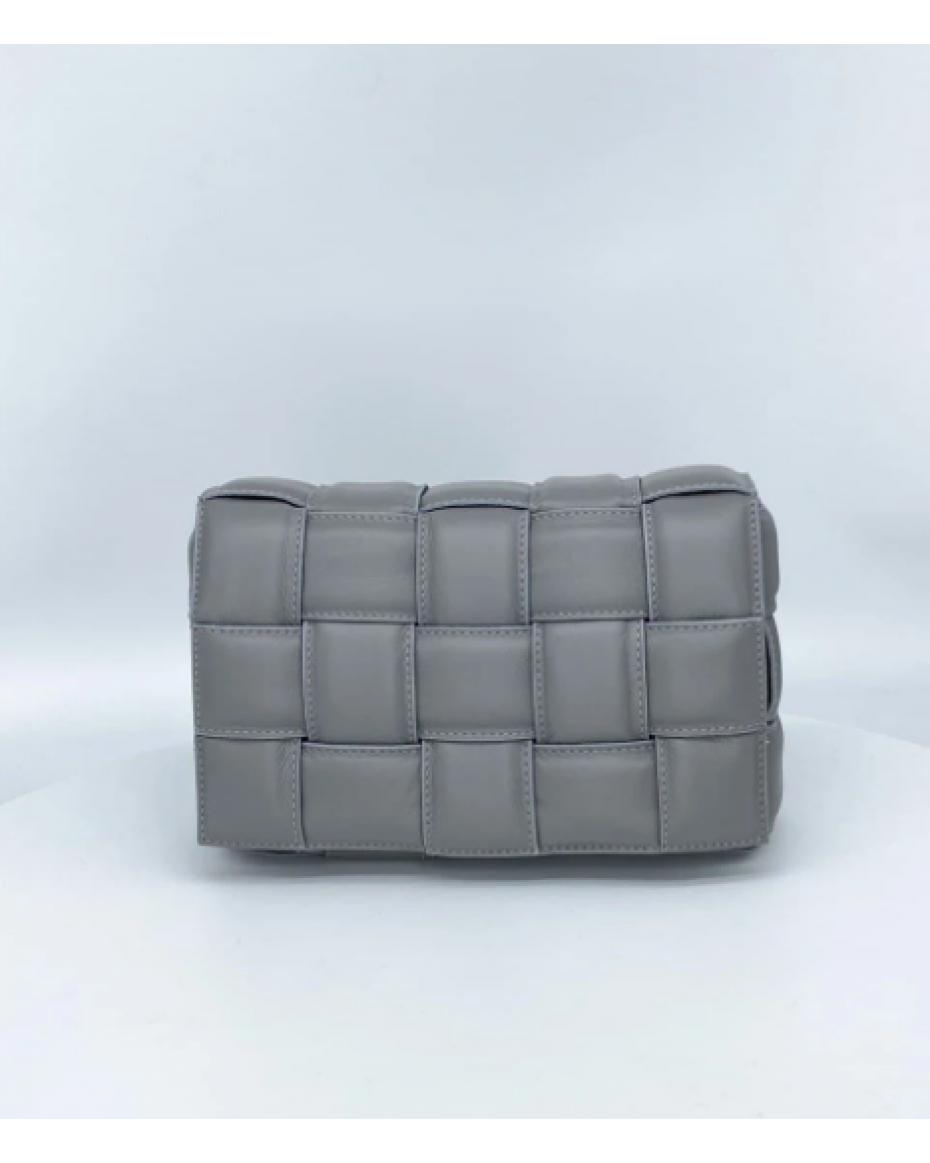 Rankinė Deimantė Pilka